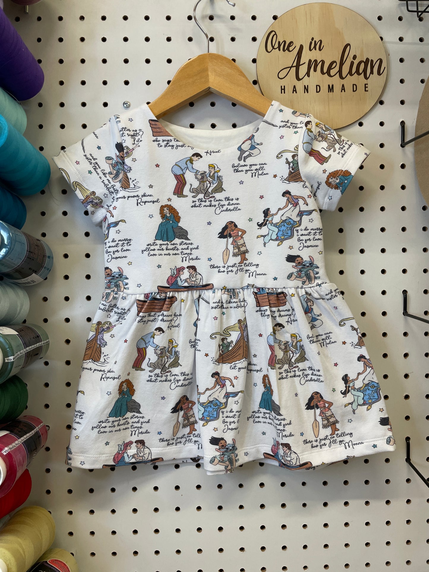 Princess Quotes Classic Peplum