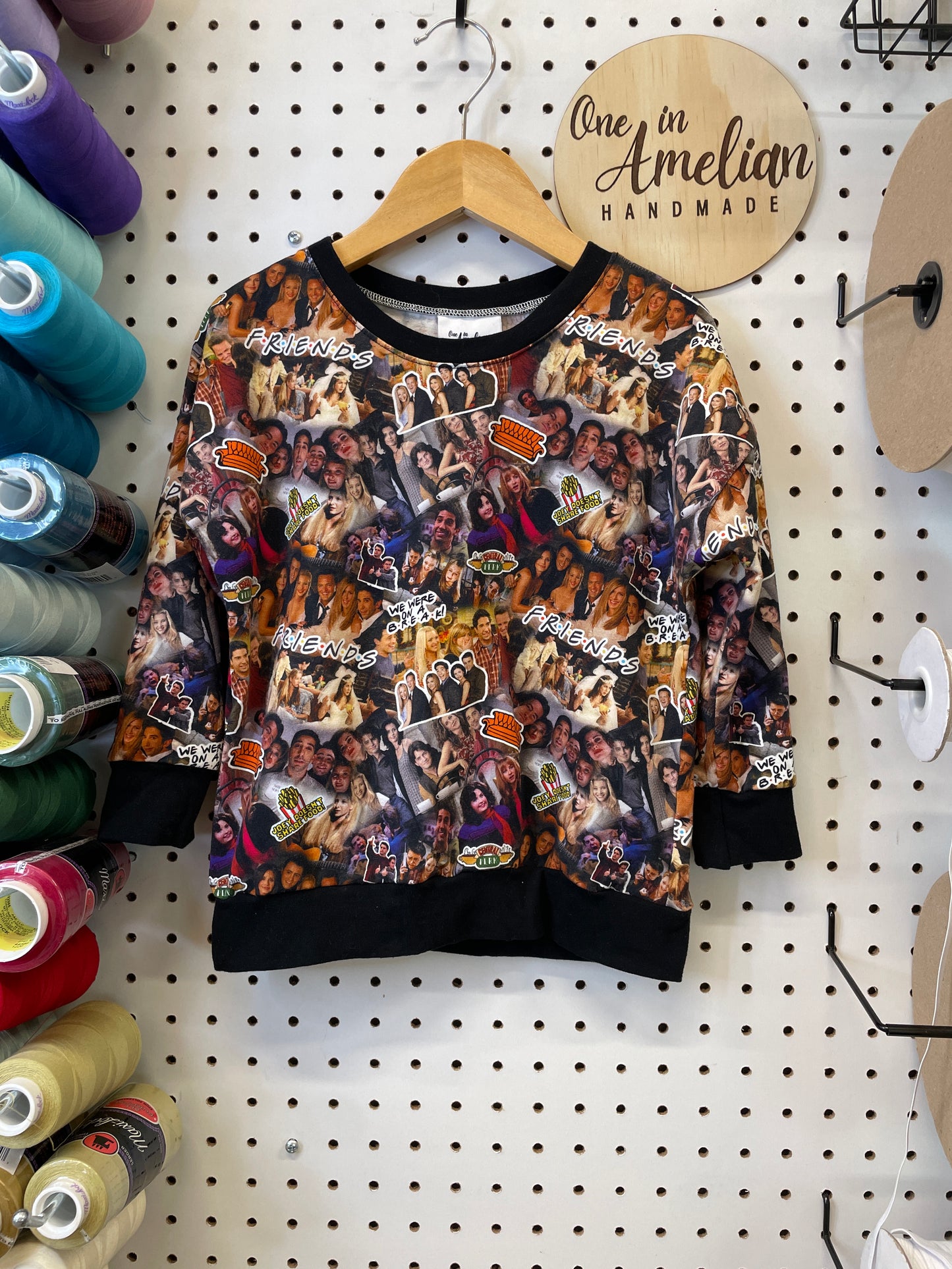 FRIENDS Drop Shoulder Top