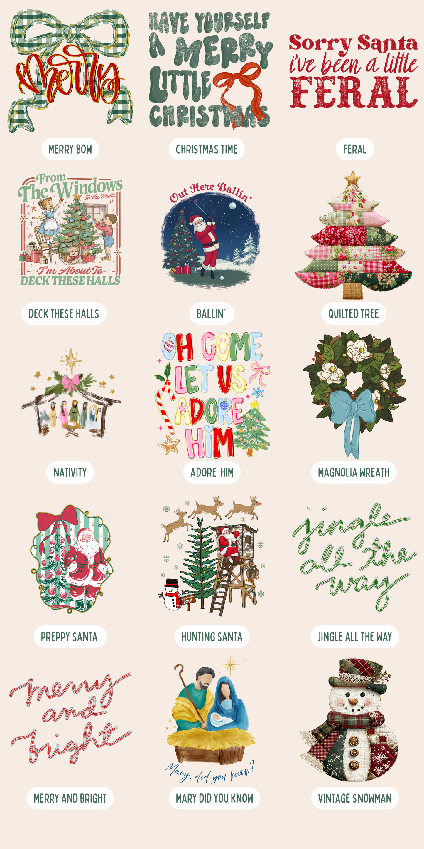Christmas Graphic Tees