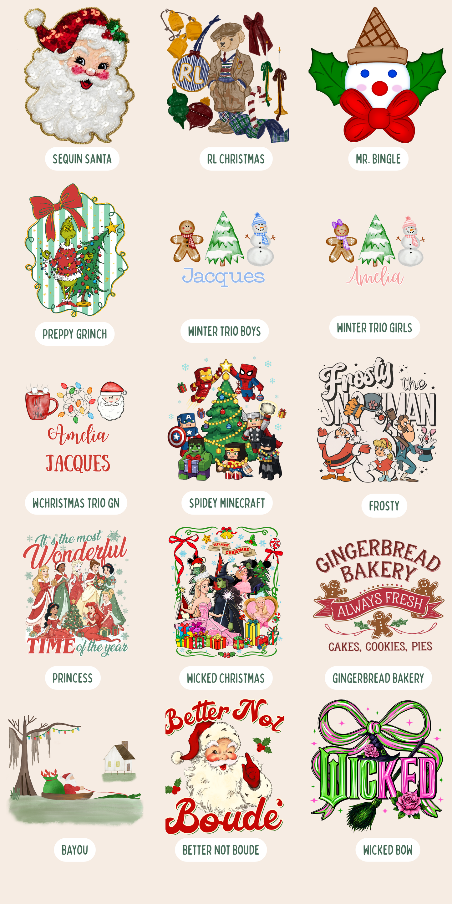 Christmas Graphic Tees