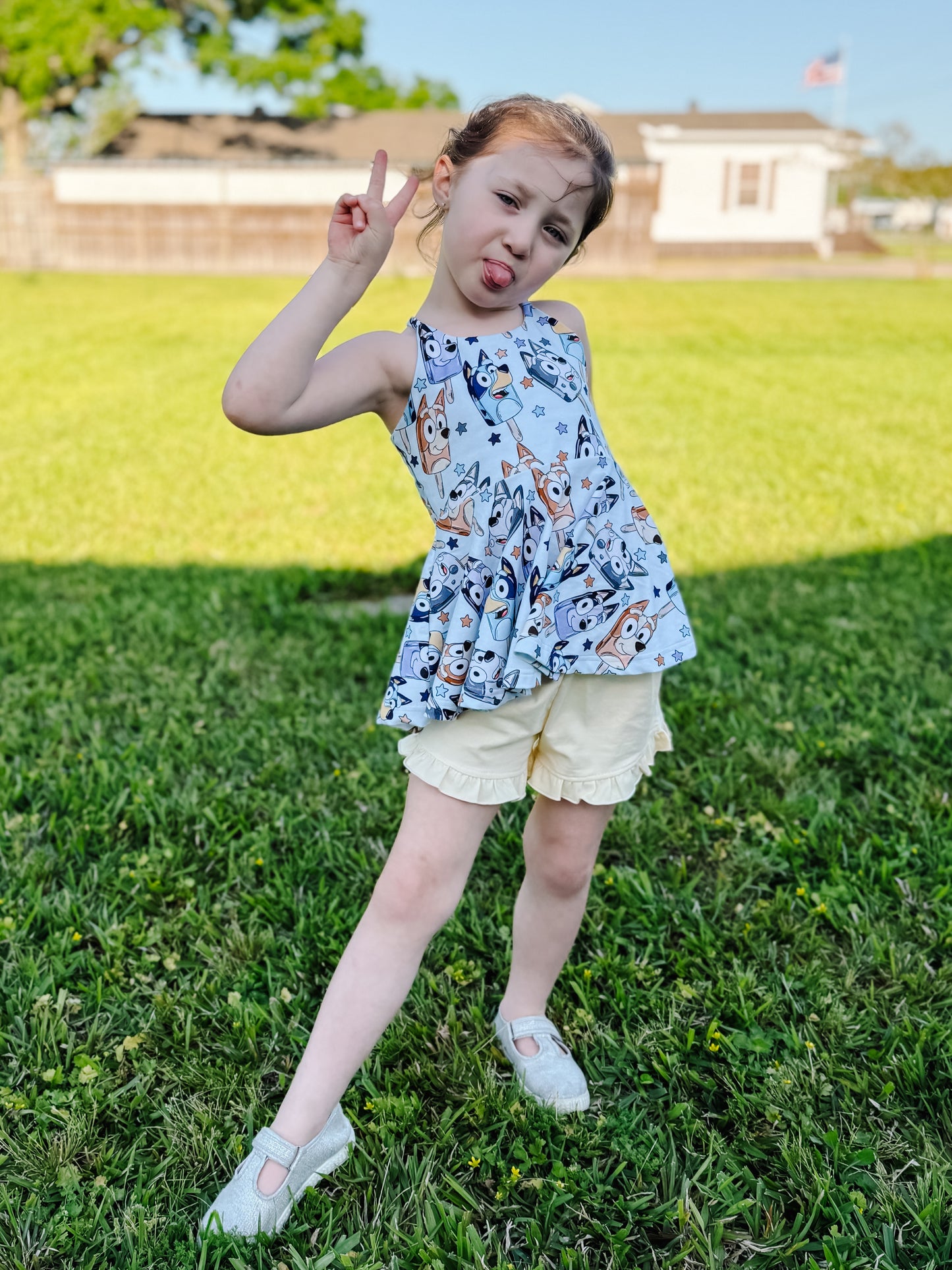 Ruffle Shorts