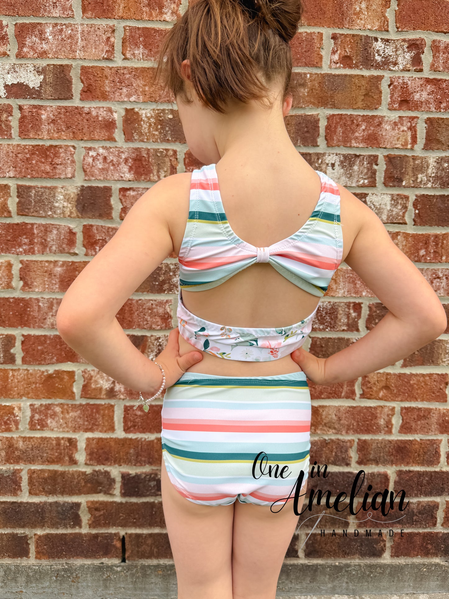 Bow Back One Piece