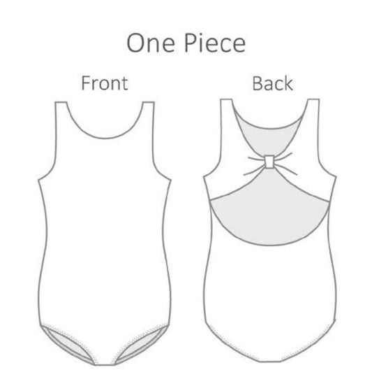 Bow Back One Piece