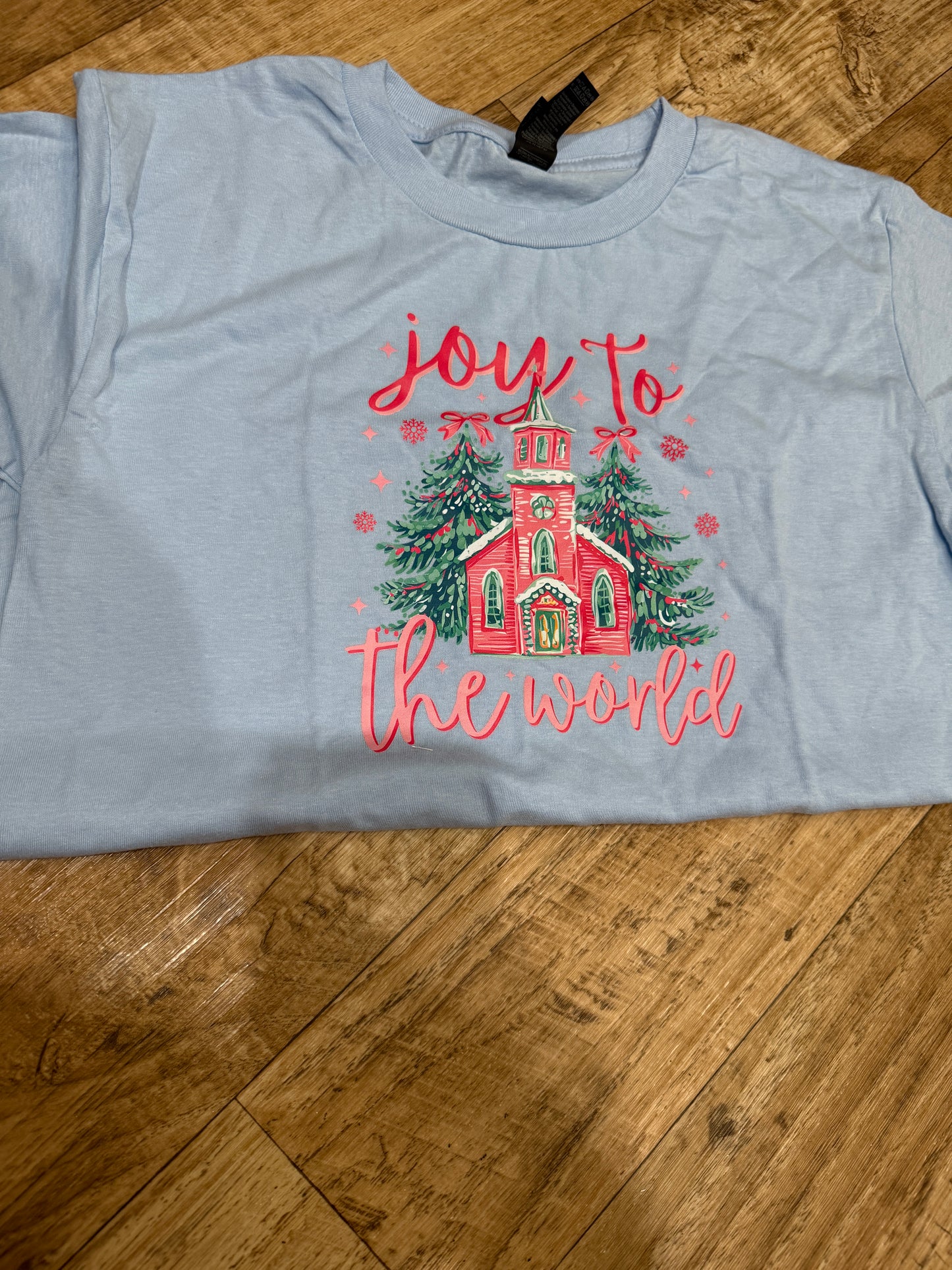Youth Medium Joy to the World Tee