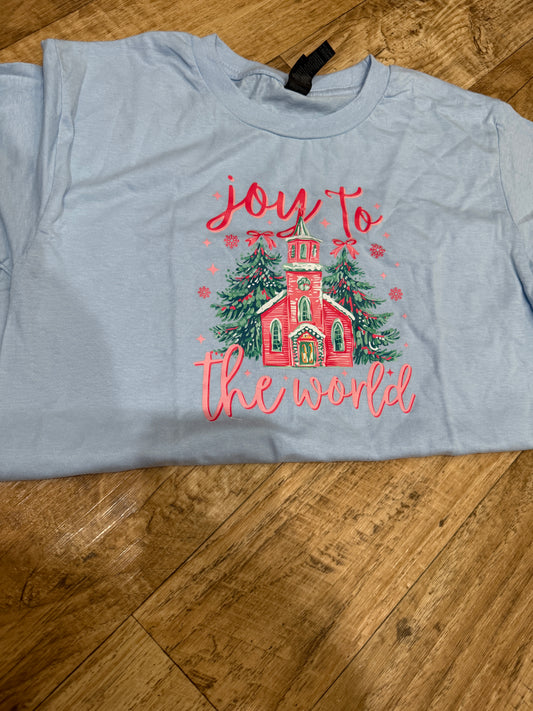 Youth Medium Joy to the World Tee