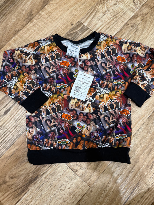 FRIENDS Drop Shoulder Top