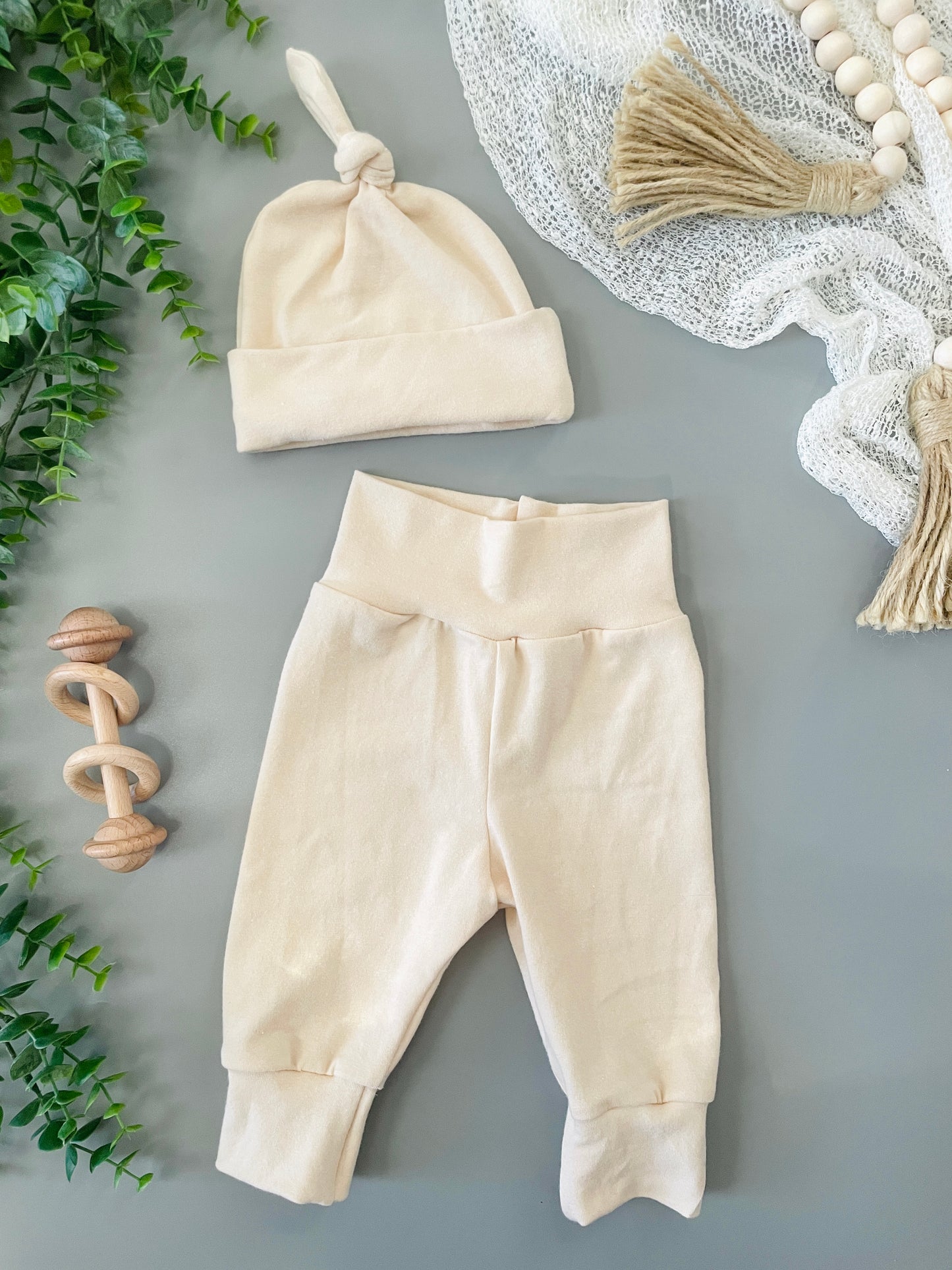 Solid Baby Pants or Set