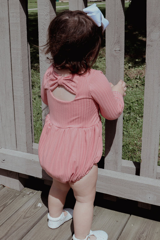 Bow Back Romper